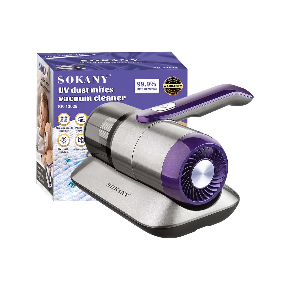 Aspiradora Antiácaros 300W con UV - Imagen 3